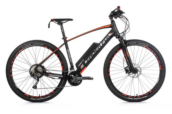 Mountain bike SWAN 29, frame 19,5, black matt / orange