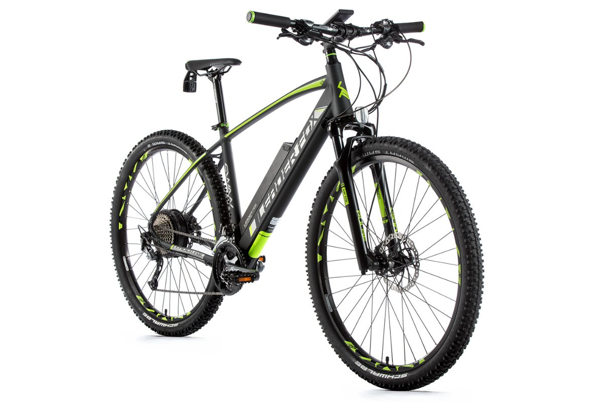 Mountain bike SWAN 29, frame 21,5, gray matt/ green